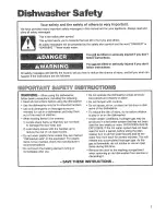 Preview for 3 page of Kenmore 15821 Use & Care Manual