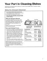 Preview for 11 page of Kenmore 15821 Use & Care Manual