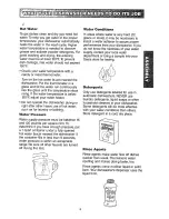 Preview for 5 page of Kenmore 16569 Owner'S Manual