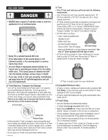 Preview for 4 page of Kenmore 16657 - 3 Burner Grill Use And Care Manual