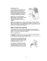 Preview for 5 page of Kenmore 1700 - 6 Gallon Humidifier Use And Care Manual