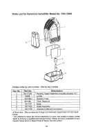 Preview for 14 page of Kenmore 1700 - 6 Gallon Humidifier Use And Care Manual