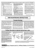 Предварительный просмотр 10 страницы Kenmore 175.6010 Installation & Use Manual