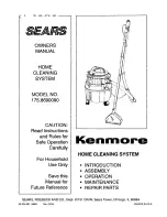 Kenmore 175.8690090 Owner'S Manual preview