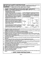 Preview for 2 page of Kenmore 175.8690090 Owner'S Manual