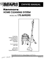 Kenmore 175.869039 Owner'S Manual preview