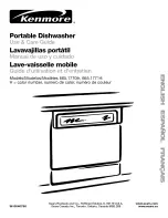 Kenmore 1771 Use & Care Manual preview