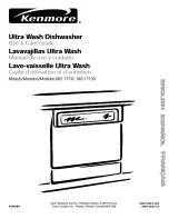 Kenmore 17739 Use And Care Manual preview