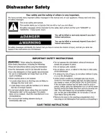 Preview for 3 page of Kenmore 17761 Use & Care Manual