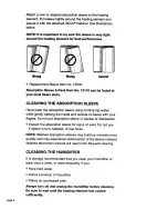 Preview for 10 page of Kenmore 2.0 & 3.5 gallon warm mist humidifier 997.151230 Owner'S Manual