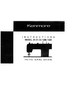 Kenmore 20 Instructions Manual preview