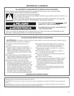 Preview for 17 page of Kenmore 2002 Series Use & Care Manual