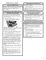 Preview for 39 page of Kenmore 2002 Series Use & Care Manual