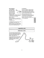 Preview for 15 page of Kenmore 2029914 - Canister Vacuum Use And Care Manual