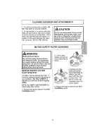 Preview for 17 page of Kenmore 2029914 - Canister Vacuum Use And Care Manual