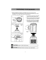 Preview for 4 page of Kenmore 204101 - Elite 56 oz. Stand Blender Use And Care Manual