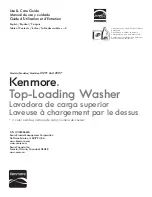 Kenmore 2125 Series Use & Care Manual preview