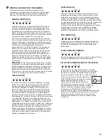 Preview for 37 page of Kenmore 2125 Series Use & Care Manual