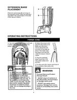 Preview for 8 page of Kenmore 216.31700 Owner'S Manual