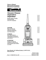 Kenmore 216.31701 Owner'S Manual preview