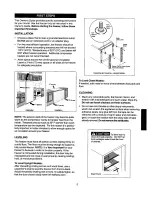 Preview for 5 page of Kenmore 216902400 (0212) Use & Care Manual