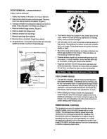 Preview for 6 page of Kenmore 216902400 (0212) Use & Care Manual