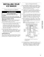 Preview for 5 page of Kenmore 2185827 Use & Care Manual