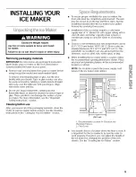 Предварительный просмотр 5 страницы Kenmore 2185827 Use & Care Manual