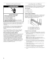 Предварительный просмотр 6 страницы Kenmore 2185827 Use & Care Manual