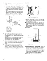 Preview for 8 page of Kenmore 2185827 Use & Care Manual