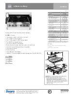 Preview for 1 page of Kenmore 22-30503 Specifications