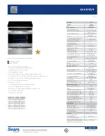 Kenmore 22-41053 Specifications предпросмотр