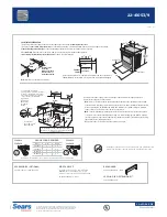 Preview for 2 page of Kenmore 22-41053 Specifications