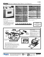 Kenmore 22-45262 Specifications preview