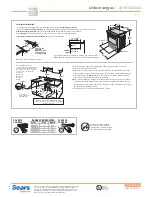 Предварительный просмотр 2 страницы Kenmore 22-46762 Specifications