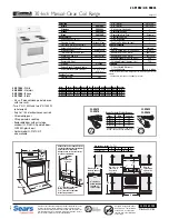 Kenmore 22-90043 Specification preview