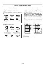 Preview for 4 page of Kenmore 22003 Installation Instruction