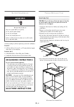 Preview for 6 page of Kenmore 22003 Installation Instruction