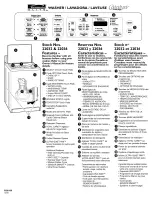 Предварительный просмотр 1 страницы Kenmore 22032 & 22036 Quick Manual