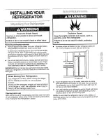 Preview for 5 page of Kenmore 2206128 Use & Care Manual