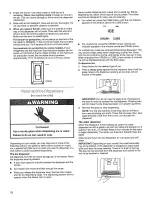 Preview for 12 page of Kenmore 2206128 Use & Care Manual