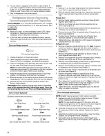 Preview for 6 page of Kenmore 2212866 Use & Care Manual