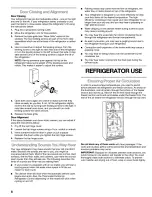 Preview for 8 page of Kenmore 2212866 Use & Care Manual