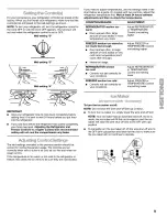 Preview for 9 page of Kenmore 2212866 Use & Care Manual