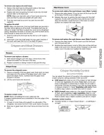 Preview for 11 page of Kenmore 2212866 Use & Care Manual