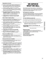 Preview for 17 page of Kenmore 2212866 Use & Care Manual