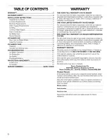 Preview for 2 page of Kenmore 2217402A Use & Care Manual