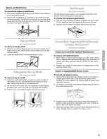 Preview for 15 page of Kenmore 2220693 Use & Care Manual