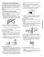 Preview for 13 page of Kenmore 2220694 Use & Care Manual