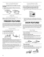 Preview for 16 page of Kenmore 2220694 Use & Care Manual